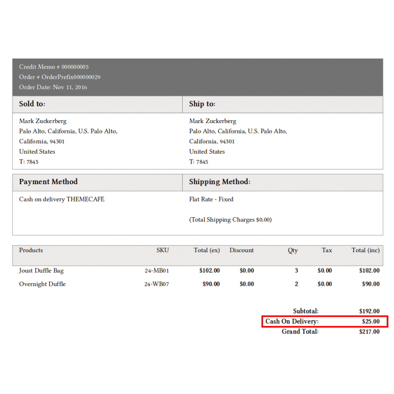 Cash on Delivery Charge Magento 2 Extension | Doyenhub